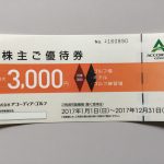 1,100株保有中のアコーディアゴルフ TOBに申し込みをしました