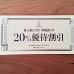 オンリーの株主優待 20%の割引でスーツが買える優待券